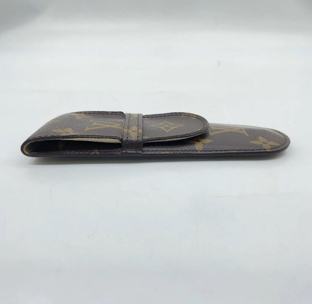 Authentic  Louis Vuitton Monogram Etui Stilo Pen CaseW/Box