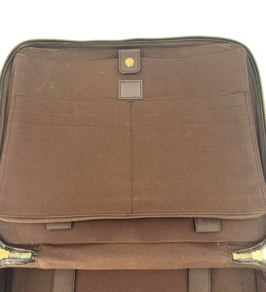 LOUIS VUITTON
Damier Canvas Porte Ordinateur Sabana Computer Case Bag