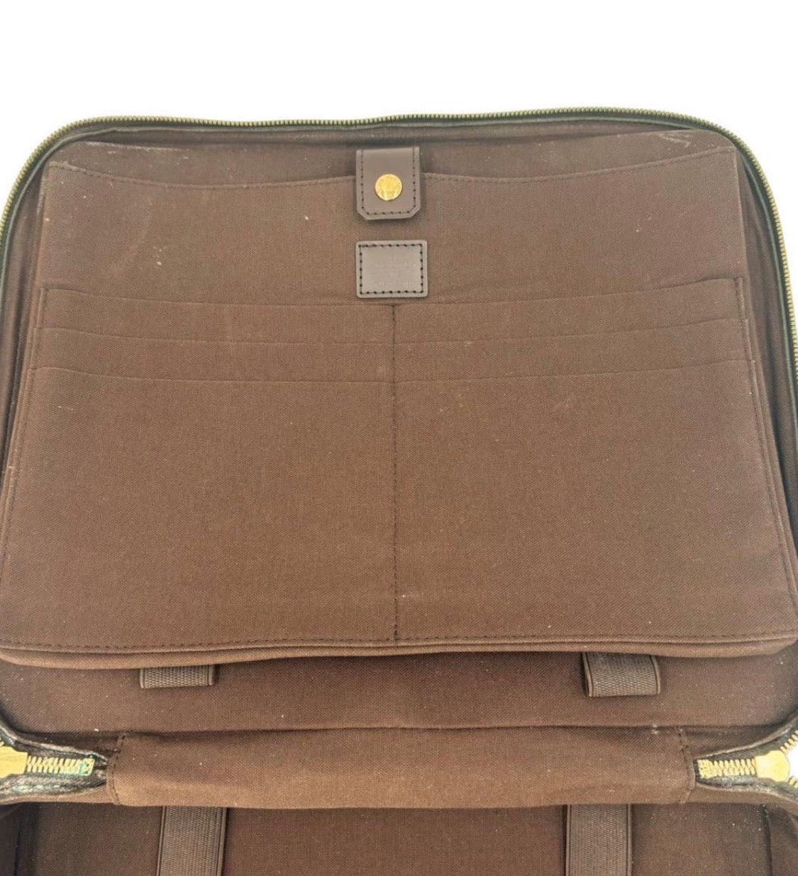 LOUIS VUITTON
Damier Canvas Porte Ordinateur Sabana Computer Case Bag