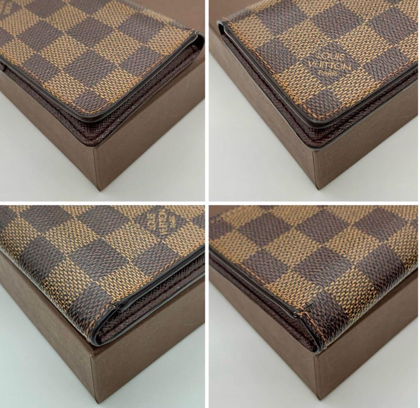 LOUIS VUITTON
Pocket Organizer Damier Ebene Card Case