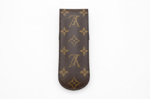 Authentic  Louis Vuitton Monogram Etui Stilo Pen CaseW/Box