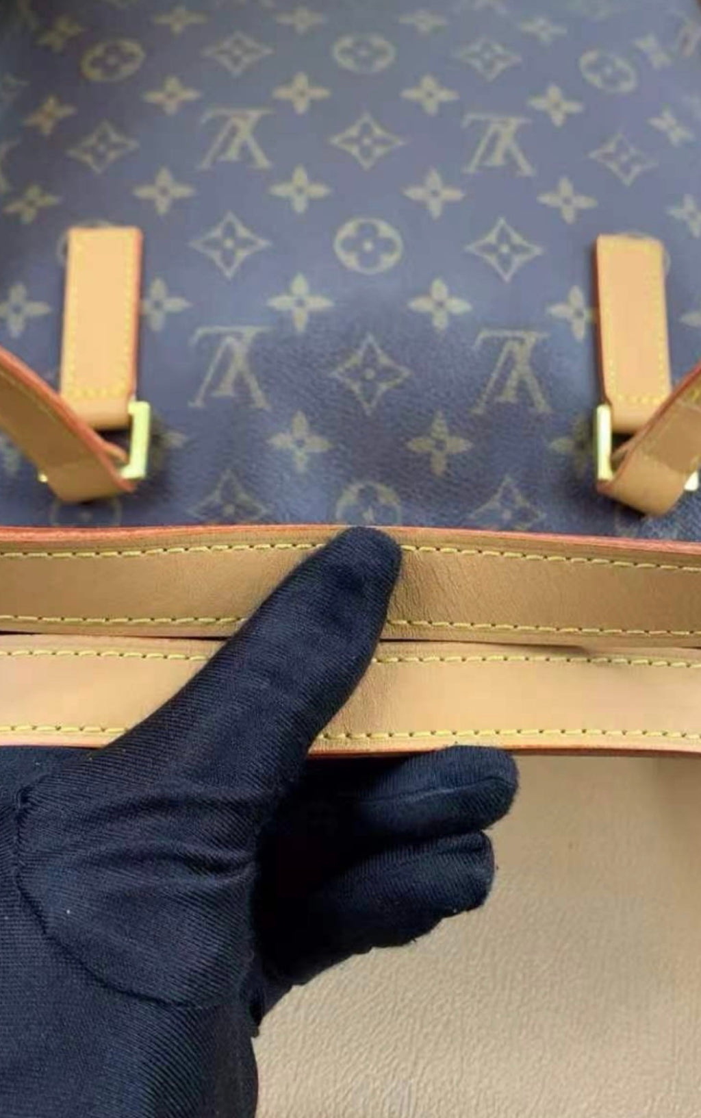 Louis Vuitton Cabas Piano Monogram Shoulder Bag