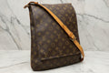 LOUIS VUITTON Monogram Musette GM Shoulder Bag