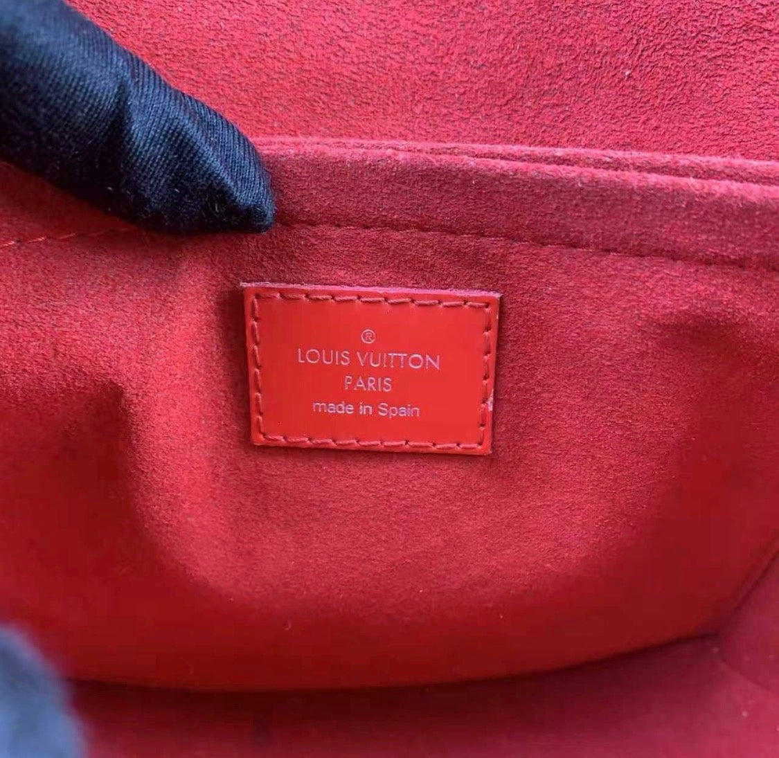 Louis Vuitton
Saint Michel Handbag Monogram Canvas and Epi Leather