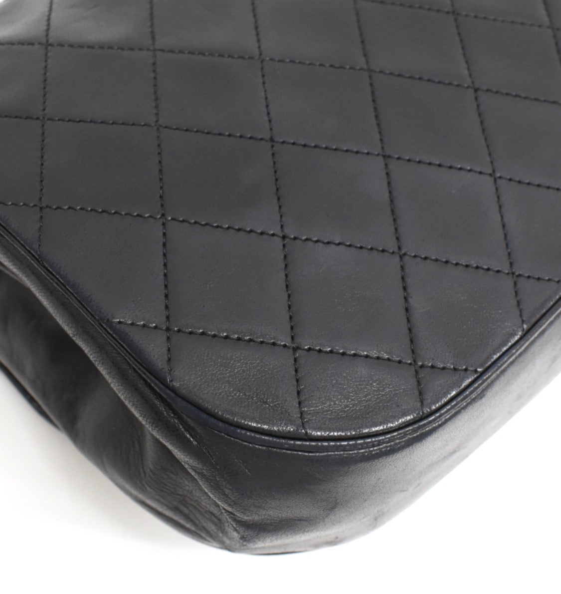 Chanel Lambskin Flap Shoulder Bag Vintage