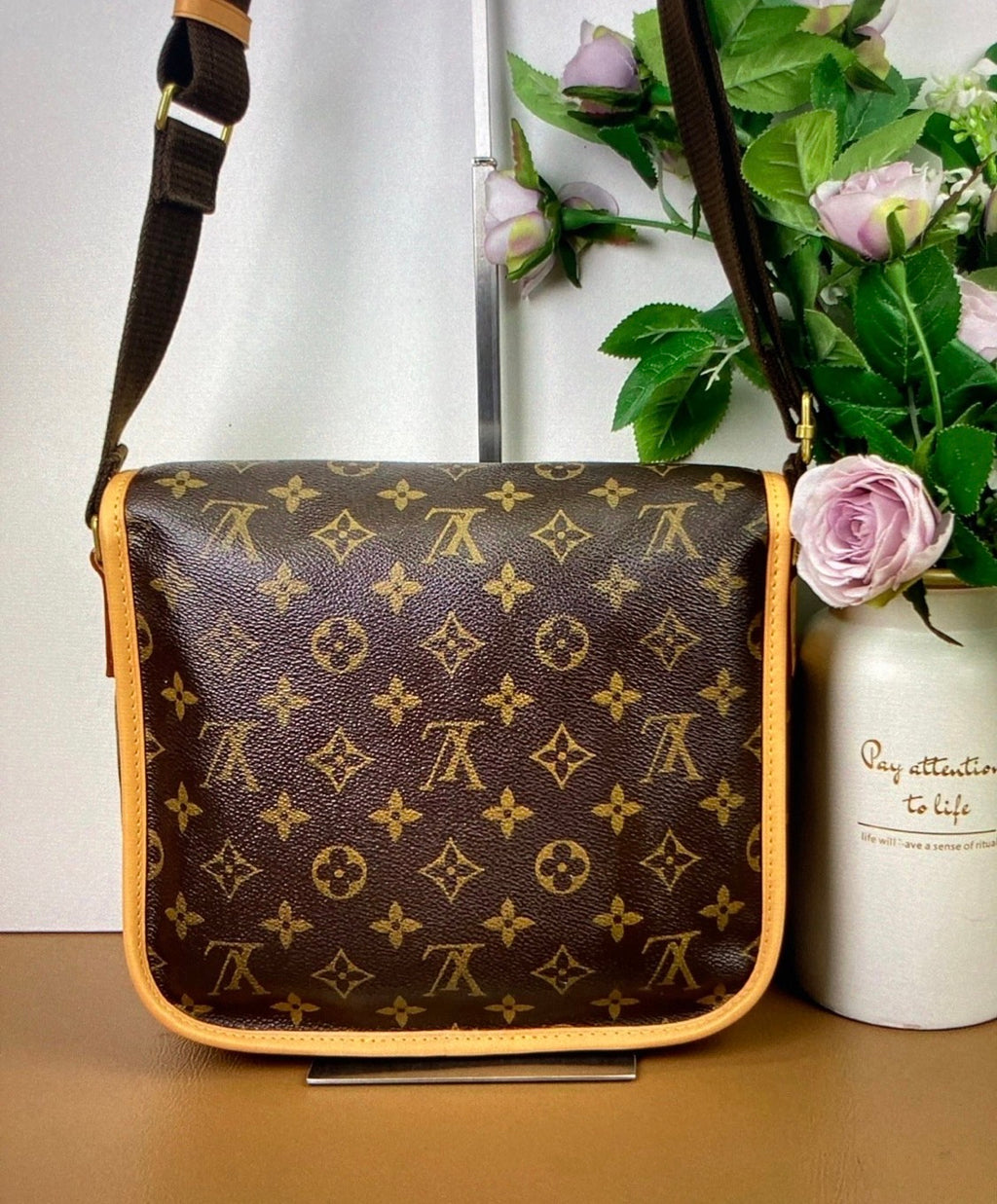 Louis Vuitton Bosphore PM Monogram Shoulder Bag