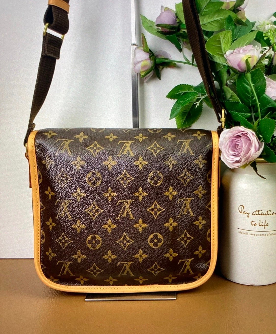 Louis Vuitton Bosphore PM Monogram Shoulder Bag