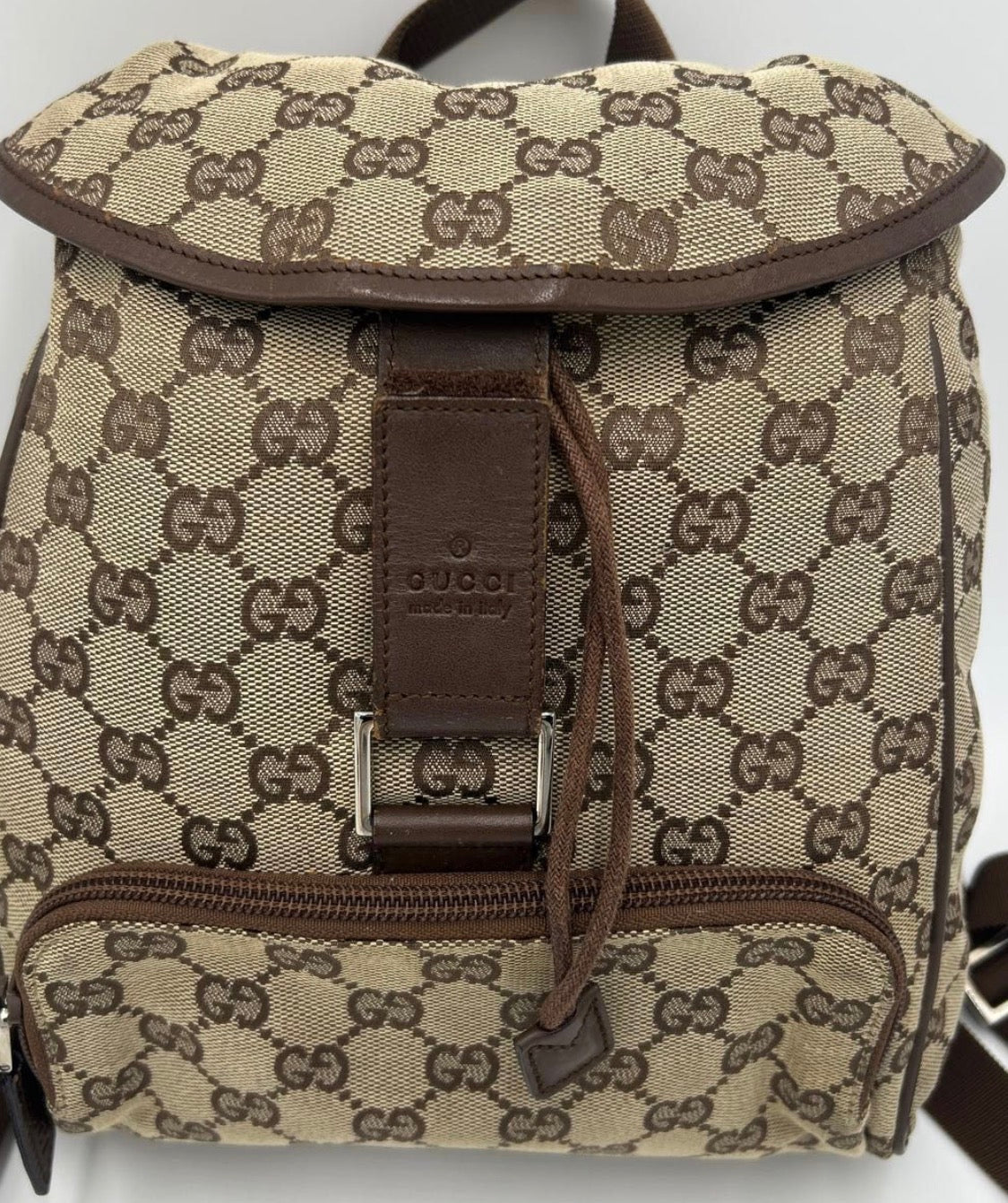 Gucci GG Canvas Backpack,