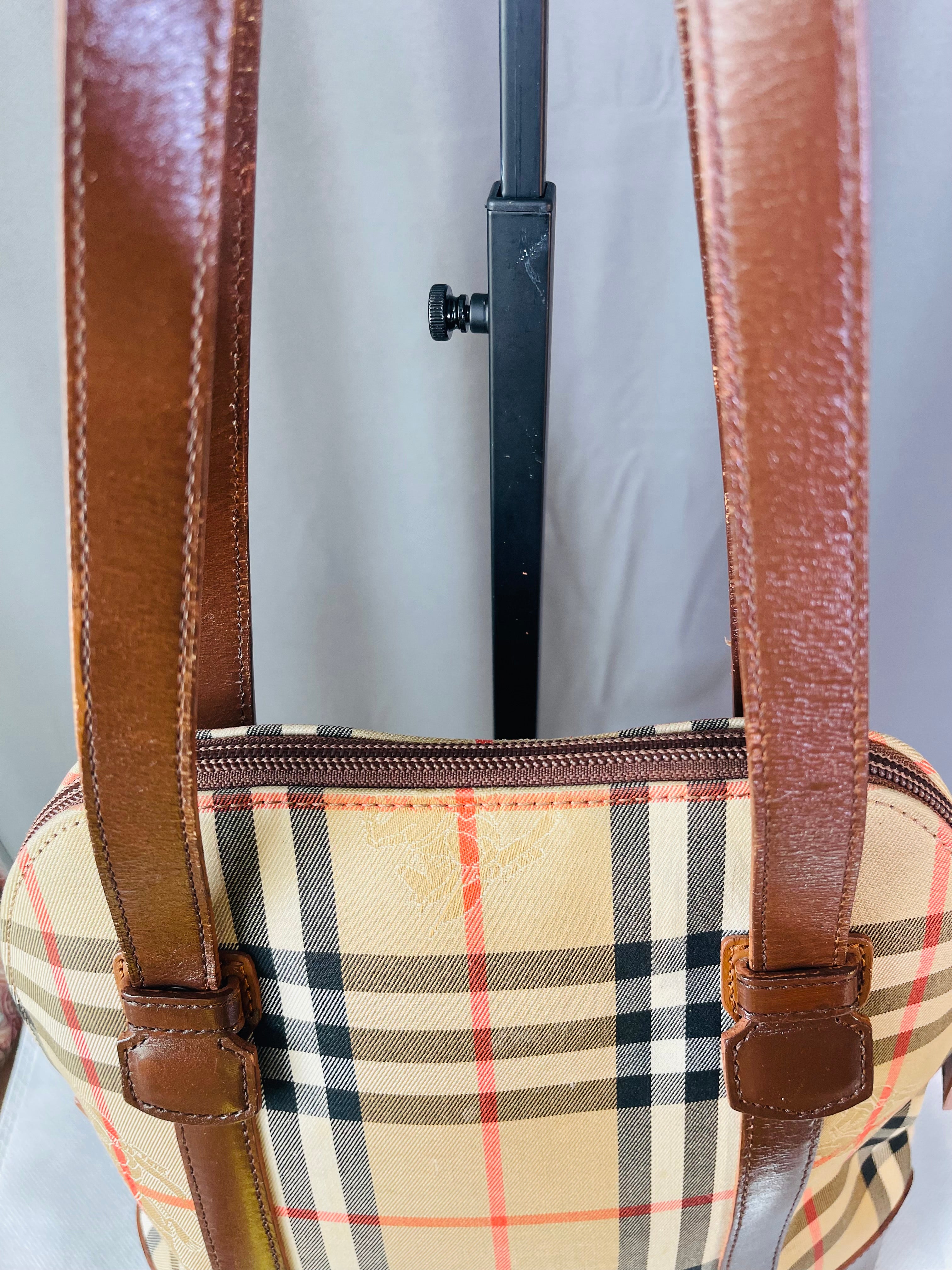 Burberry Nova Check Tote Bag