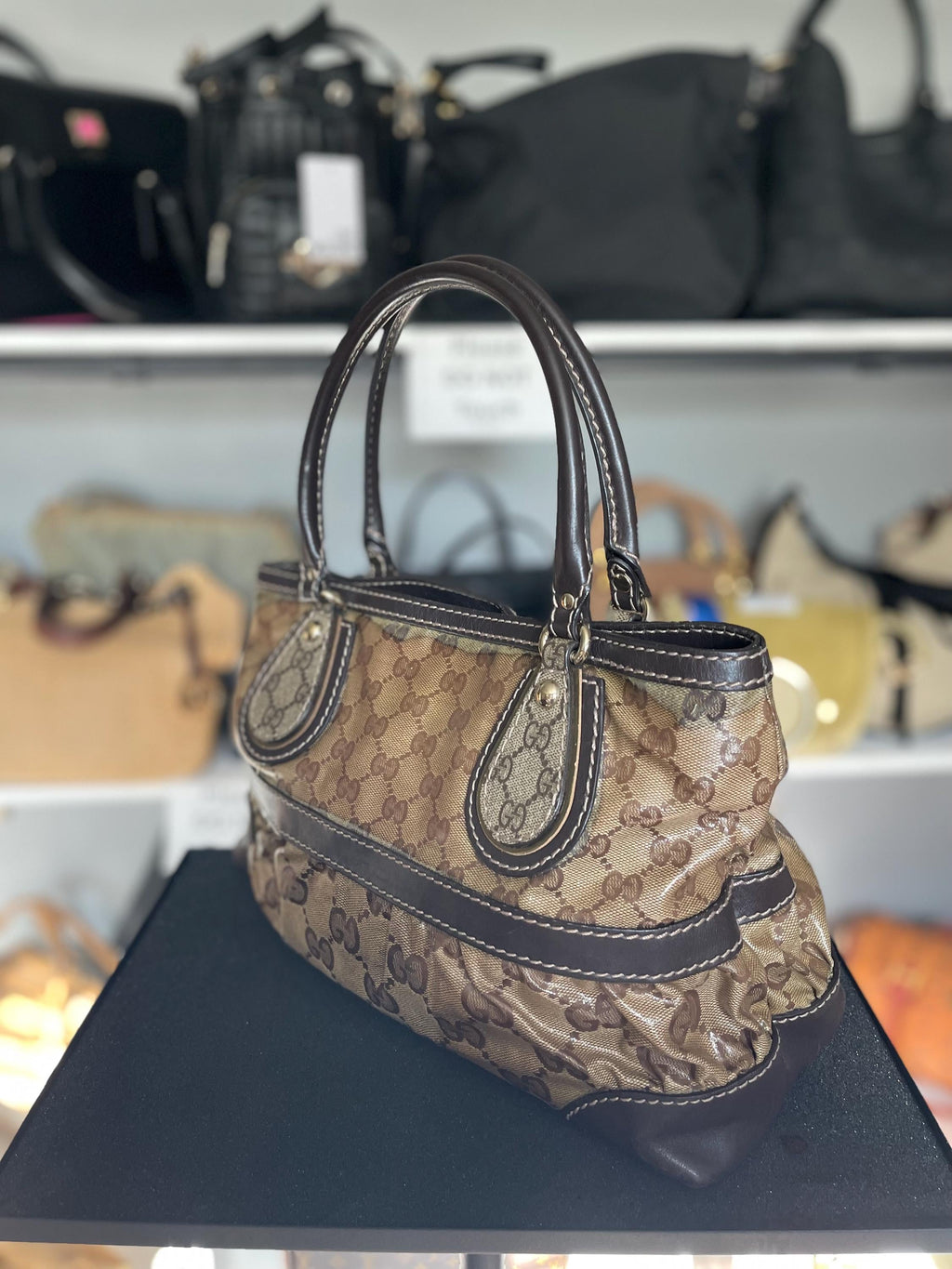 Authentic Gucci GG Crystal Mix Tote