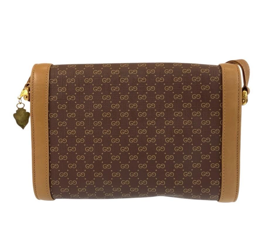 Authentic Micro GUCCI GG Old Gucci Shoulder Bag
