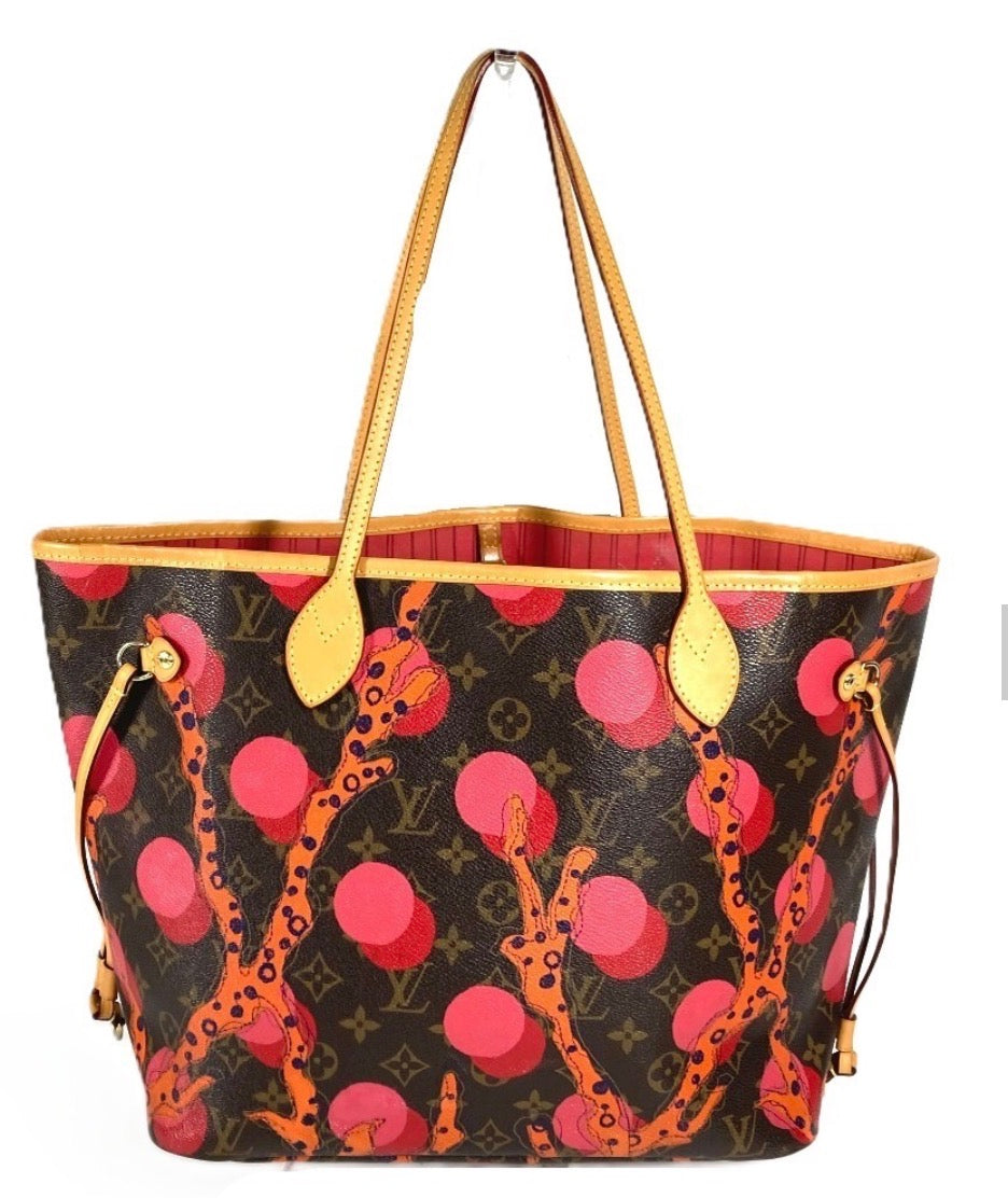 Louis Vuitton LV Monogram Ramages Neverfull MM Shoulder Bag