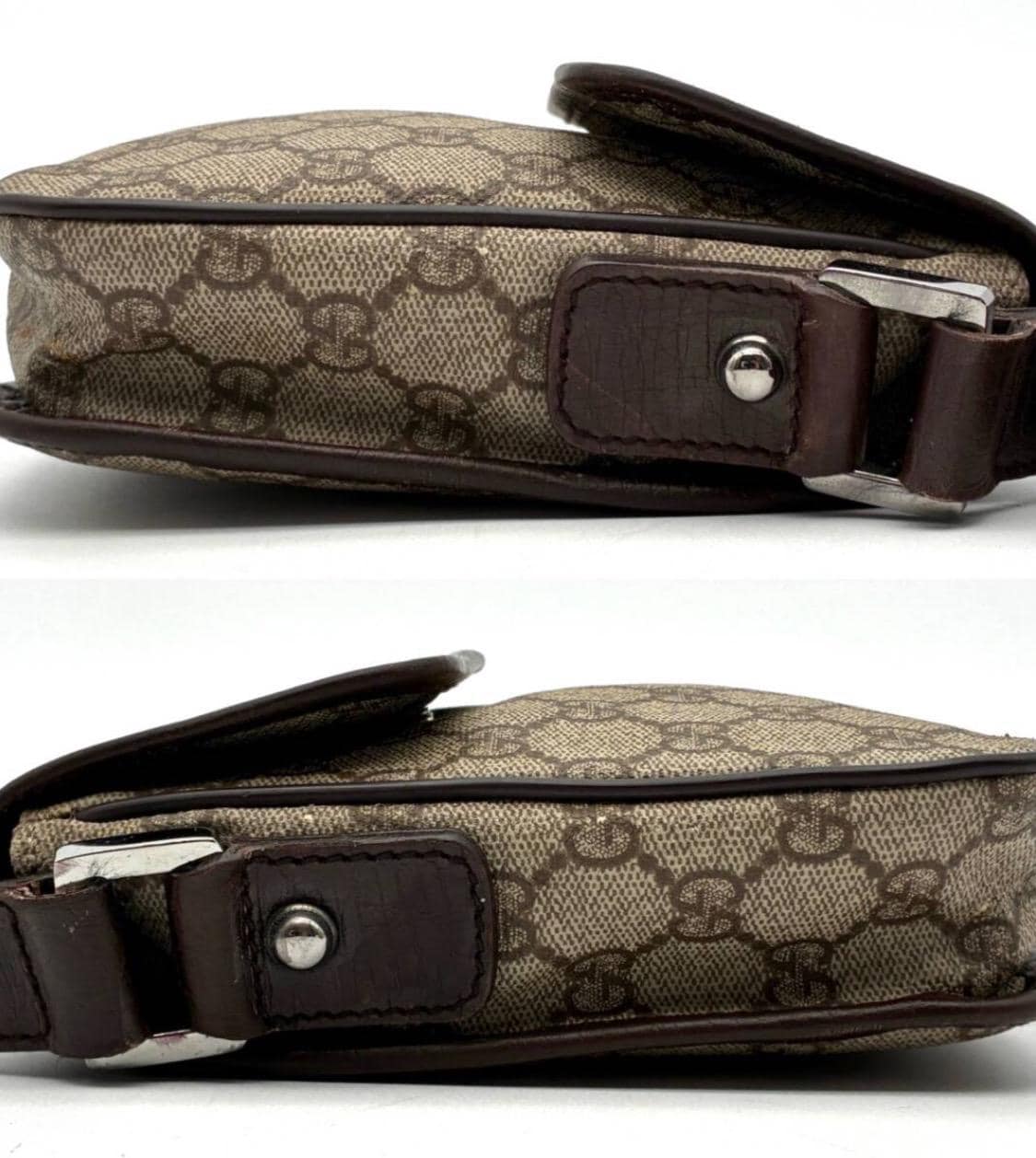 Authentic GG GUCCI  Supreme Sherry Line crossbody bag Vintage.