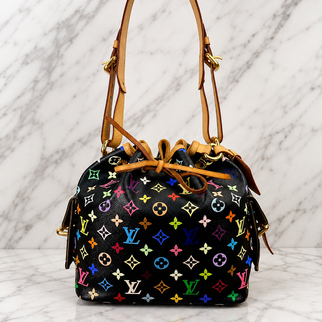 Louis Vuitton
Petit Noe Handbag Monogram Multicolor
