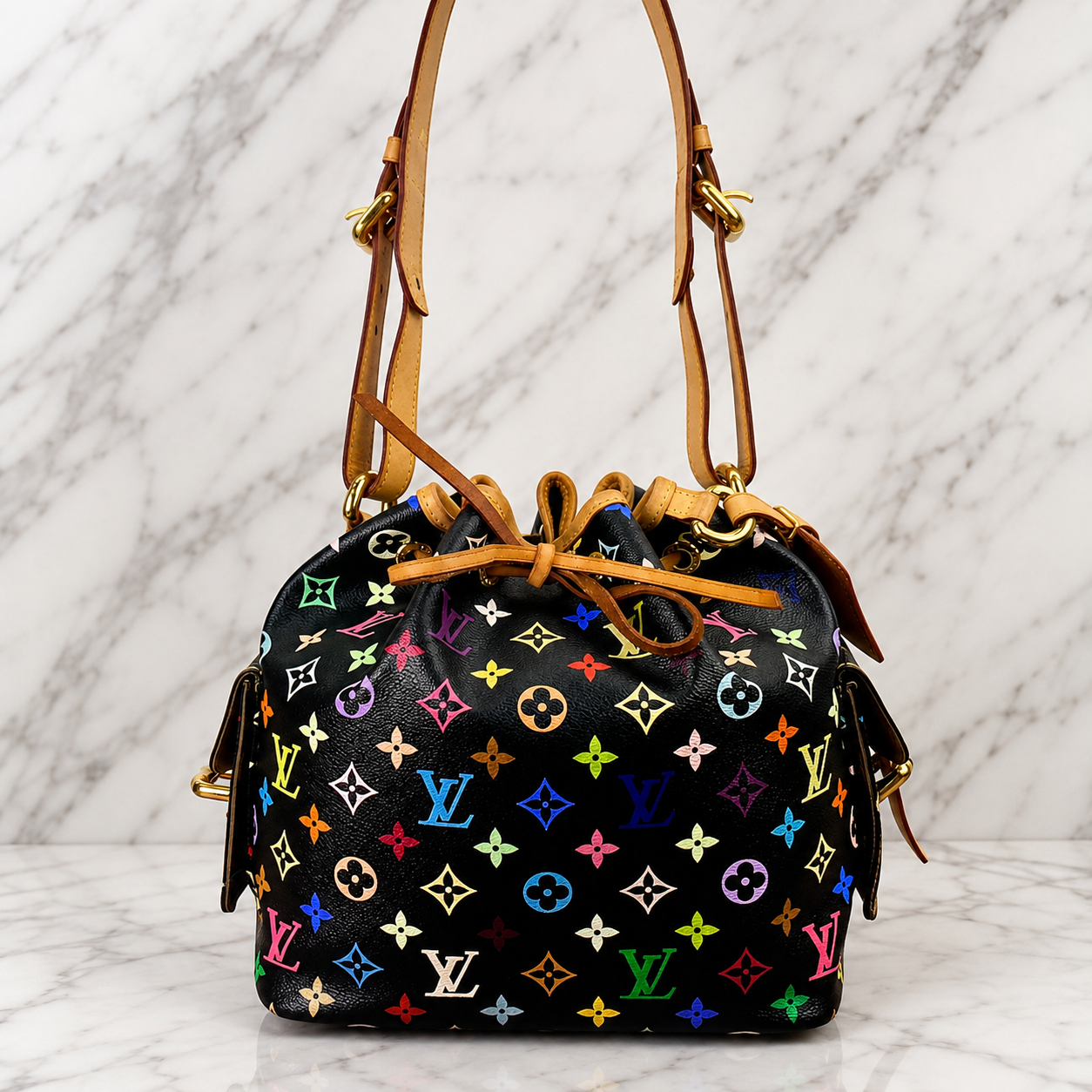 Louis Vuitton
Petit Noe Handbag Monogram Multicolor