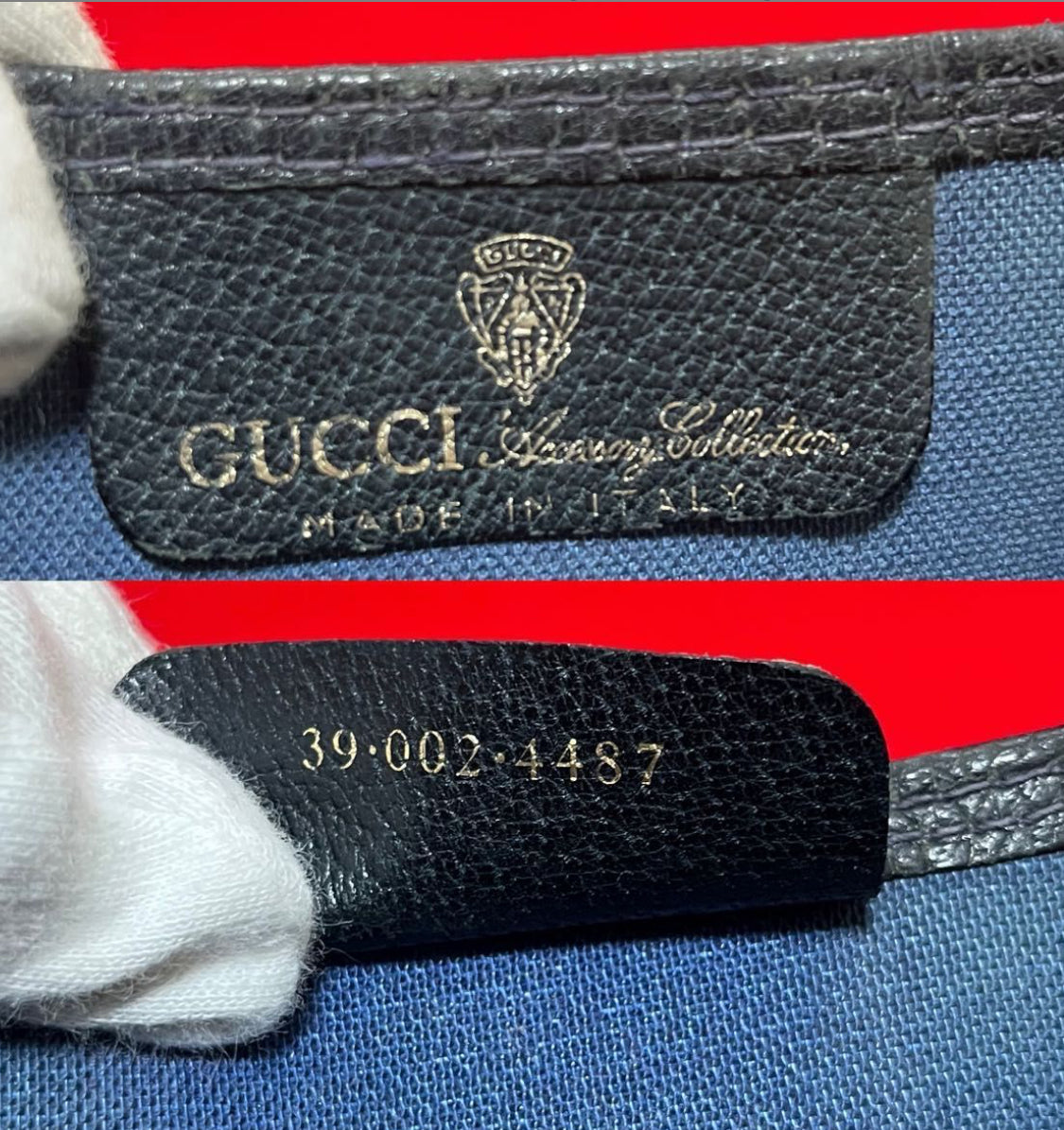 GUCCI Sherry Line Supreme Tote Bag Vintage
