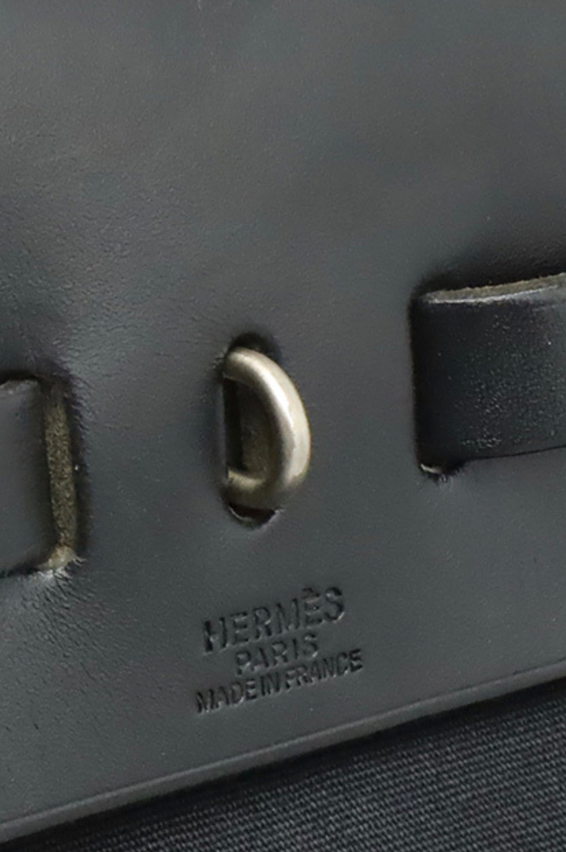 Hermes
Herbag Toile and Leather MM Shoulder Bag