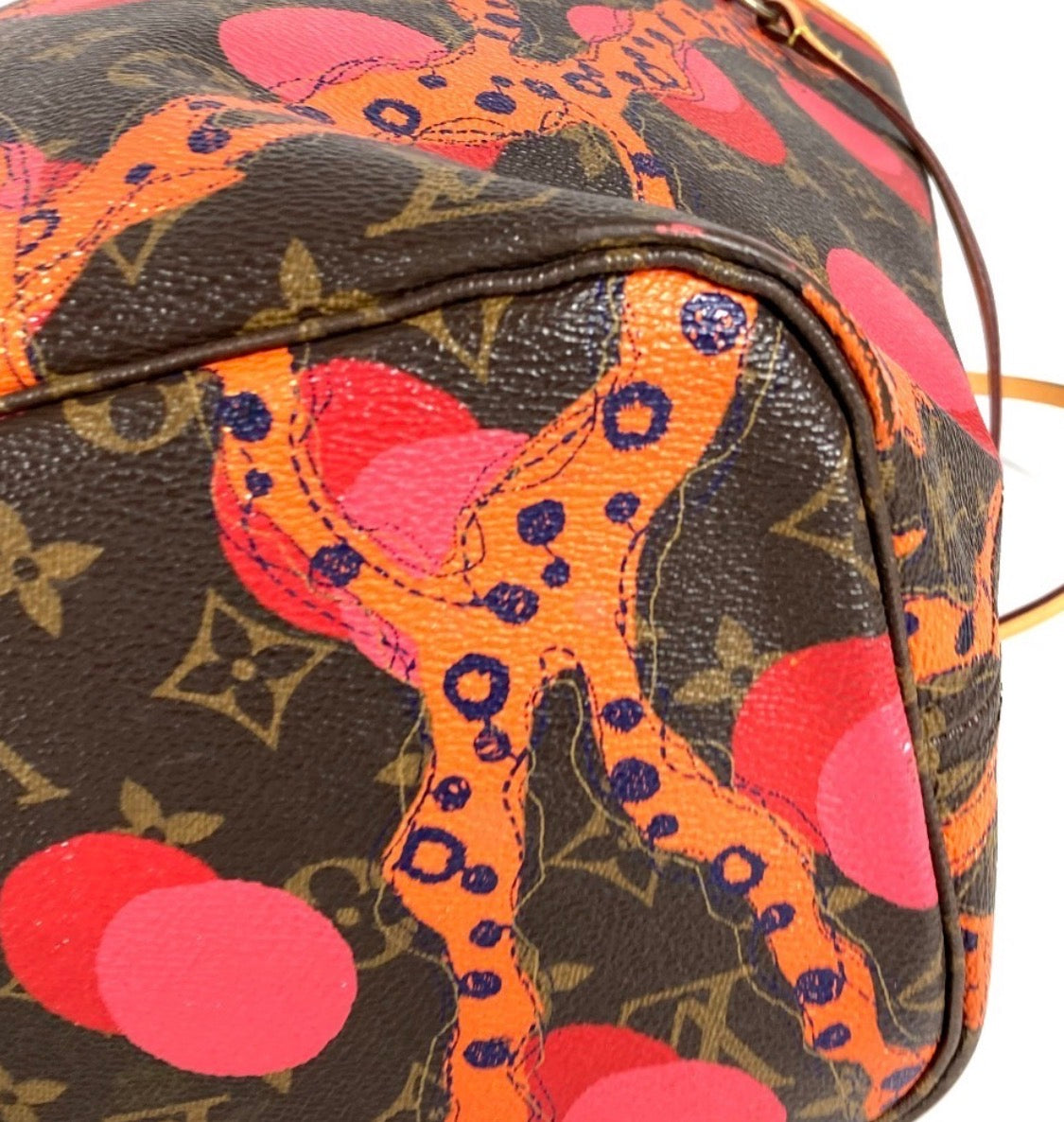 Louis Vuitton LV Monogram Ramages Neverfull MM Shoulder Bag