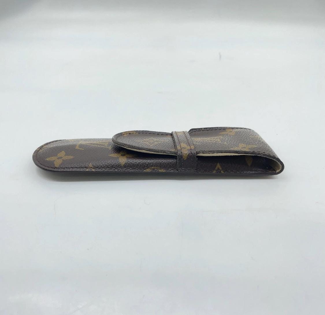 Authentic  Louis Vuitton Monogram Etui Stilo Pen CaseW/Box