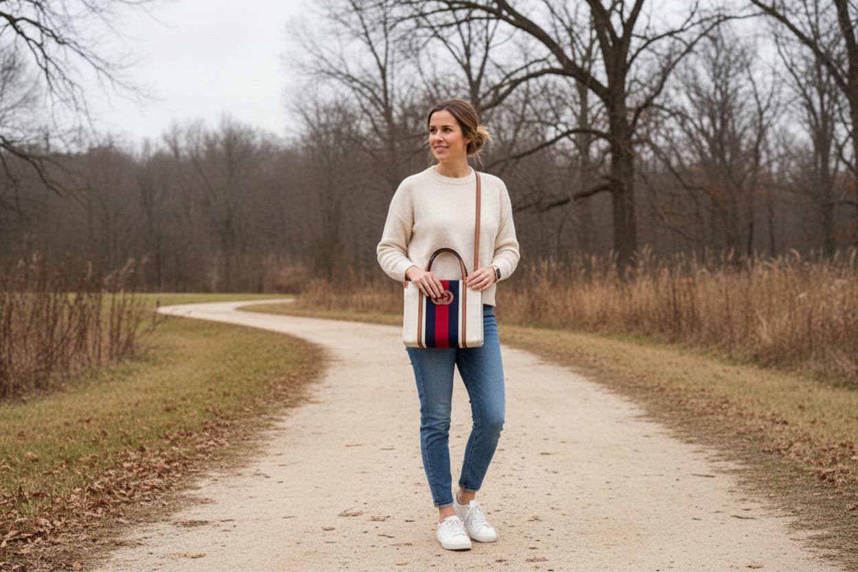 Authentic GUCCI Interlocking G Mini Tote Bag