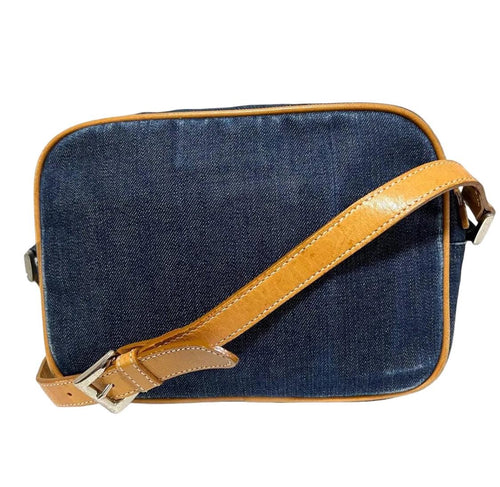 Authentic BURBERRY Blue Label Denim Messenger Bag Vintage
