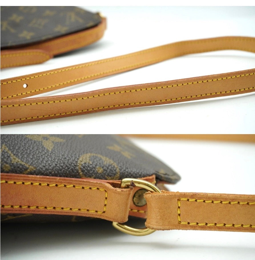 LOUIS VUITTON Monogram Drouot Shoulder Bag