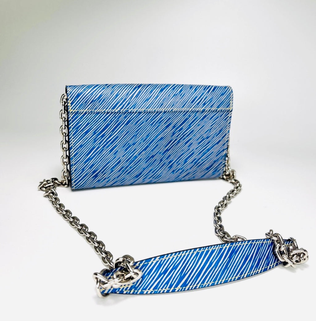 Louis Vuitton
Twist Chain Wallet Studded Epi Leather