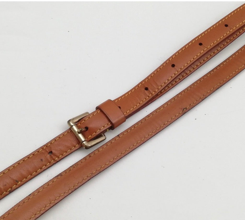 Authentic Louis Vuitton Leather Vachetta  Shoulder Strap Adjustable