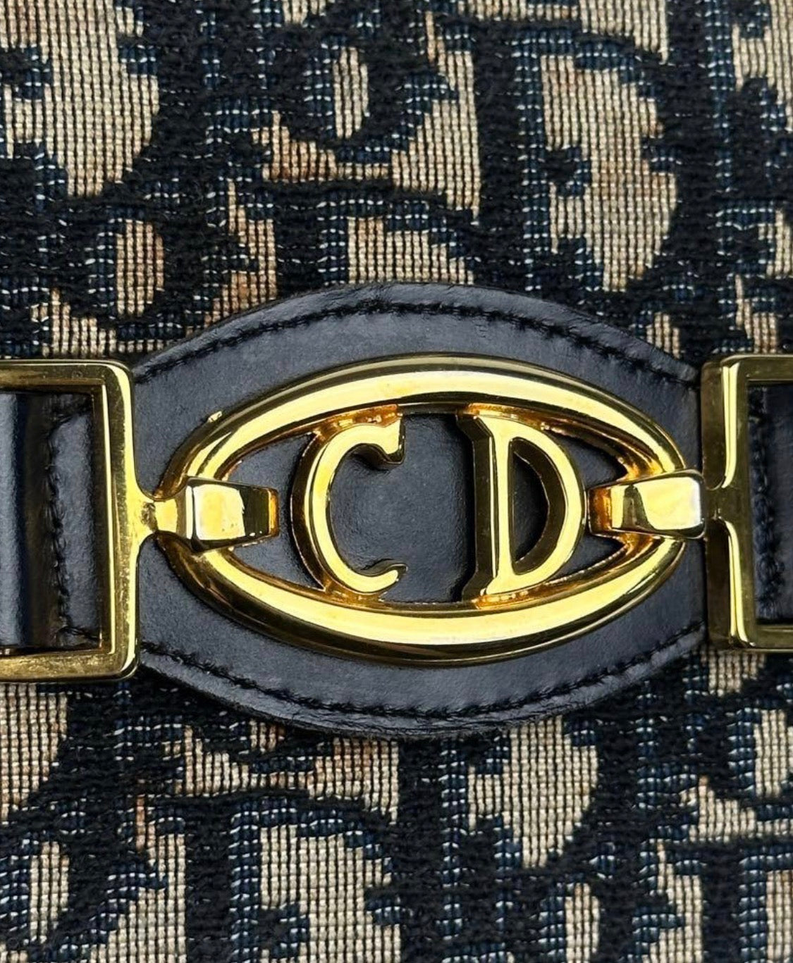 Christian Dior Trotter Canvas Shoulder Bag