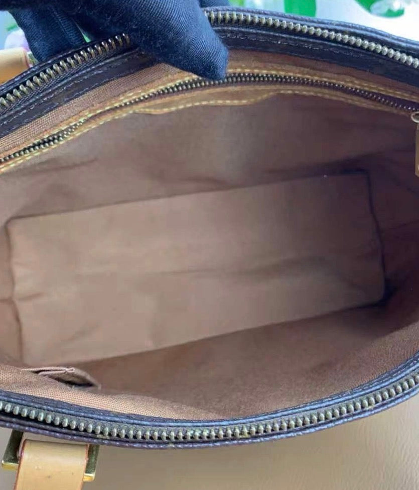 Louis Vuitton Cabas Piano Monogram Shoulder Bag
