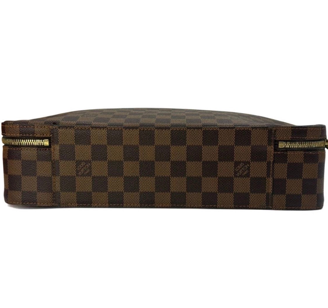LOUIS VUITTON
Damier Canvas Porte Ordinateur Sabana Computer Case Bag