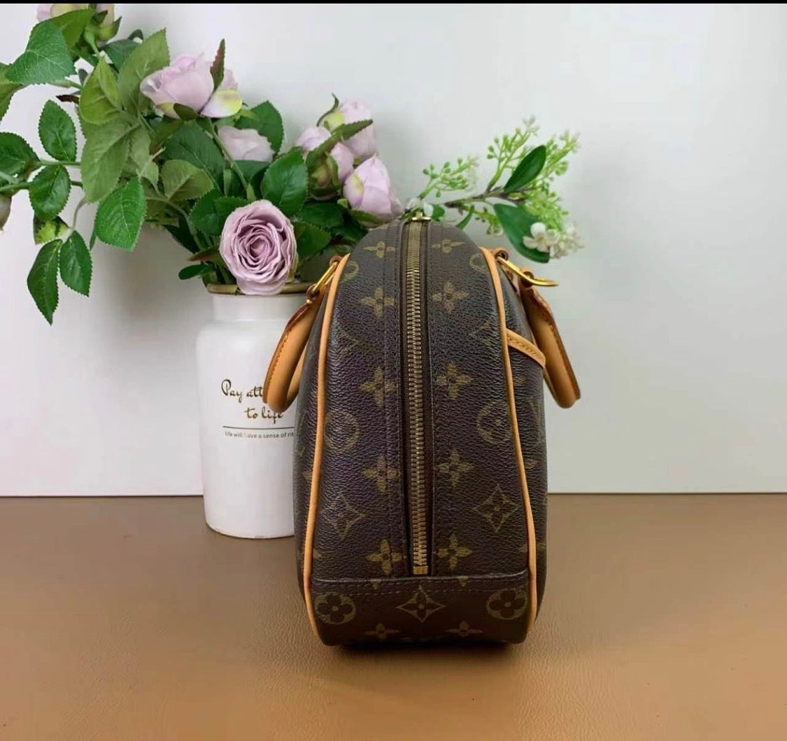 Louis Vuitton Monogram Trouville With LV Lock & Key Bag