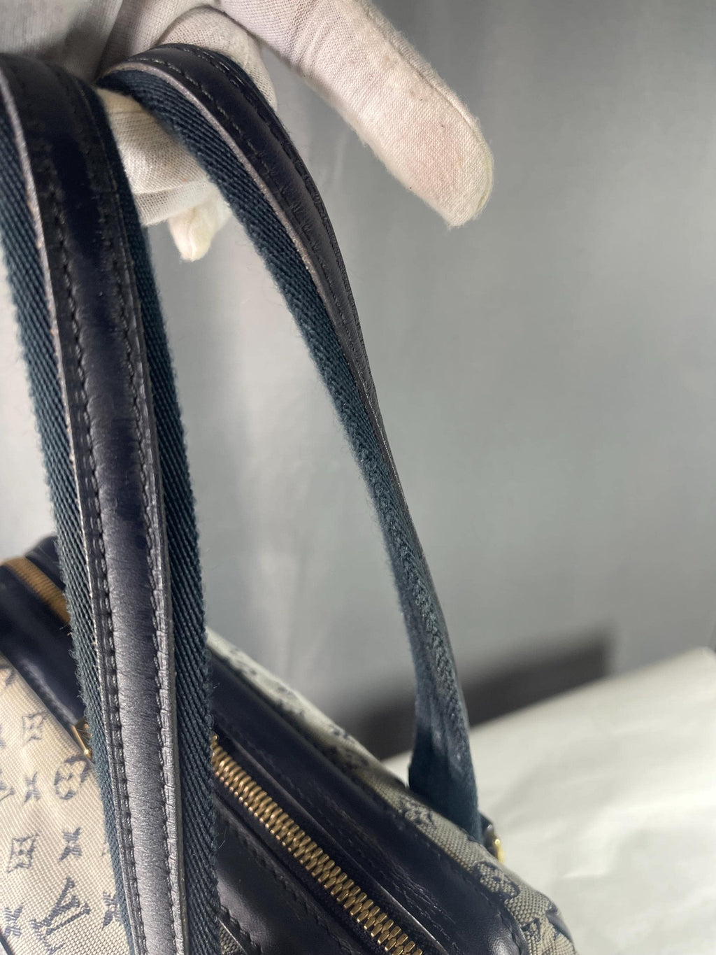 Authentic  LOUIS VUITTON Monogram Mini Josephine  Handbag