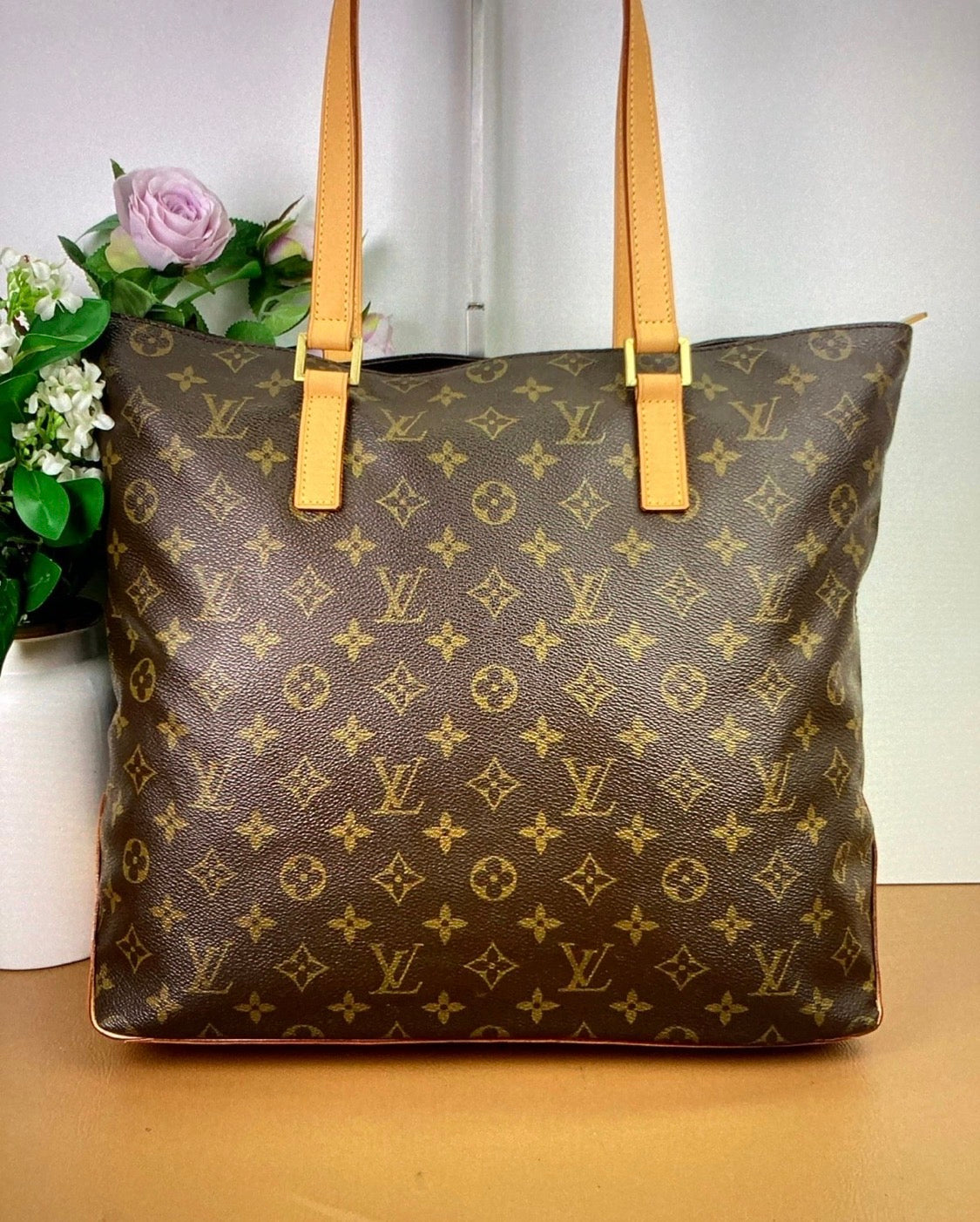 Louis Vuitton Cabas Piano Monogram Shoulder Bag