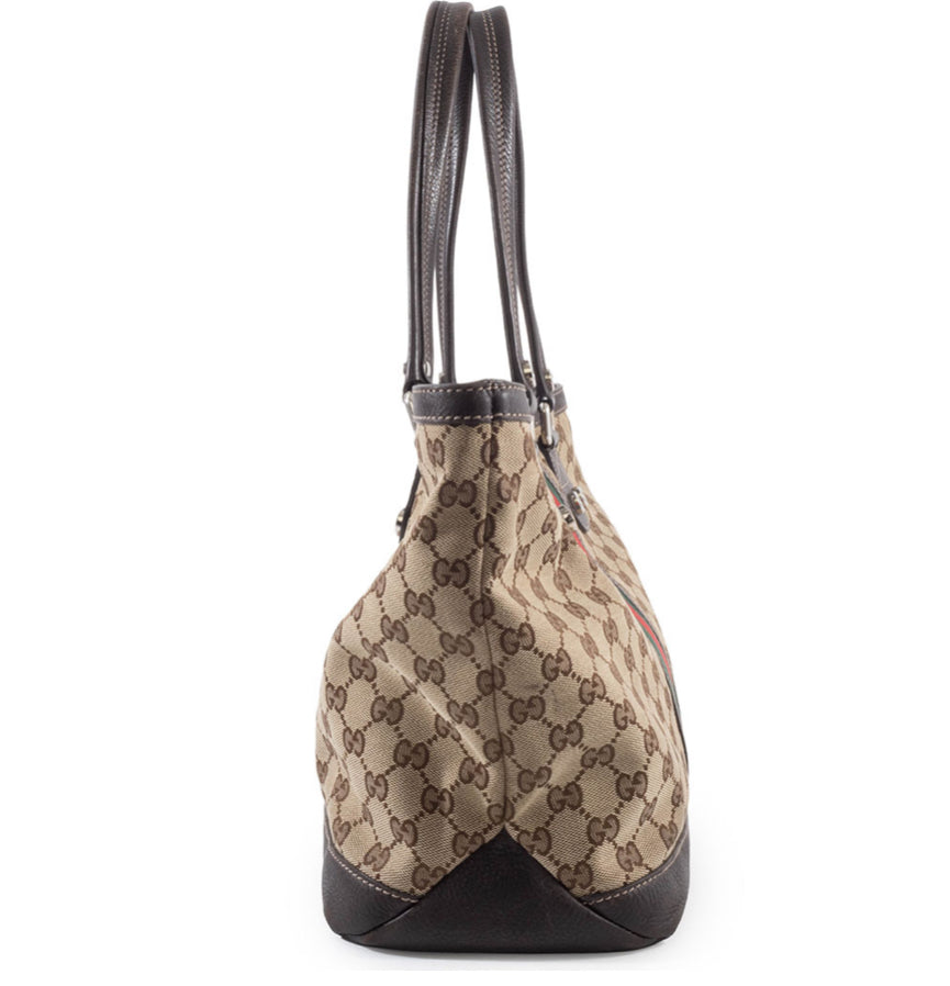 GUCCI  Sunset Medium Web Tote Bag