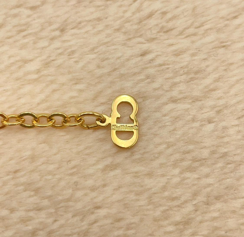 Authentic Vintage Christian Dior Tie Chain