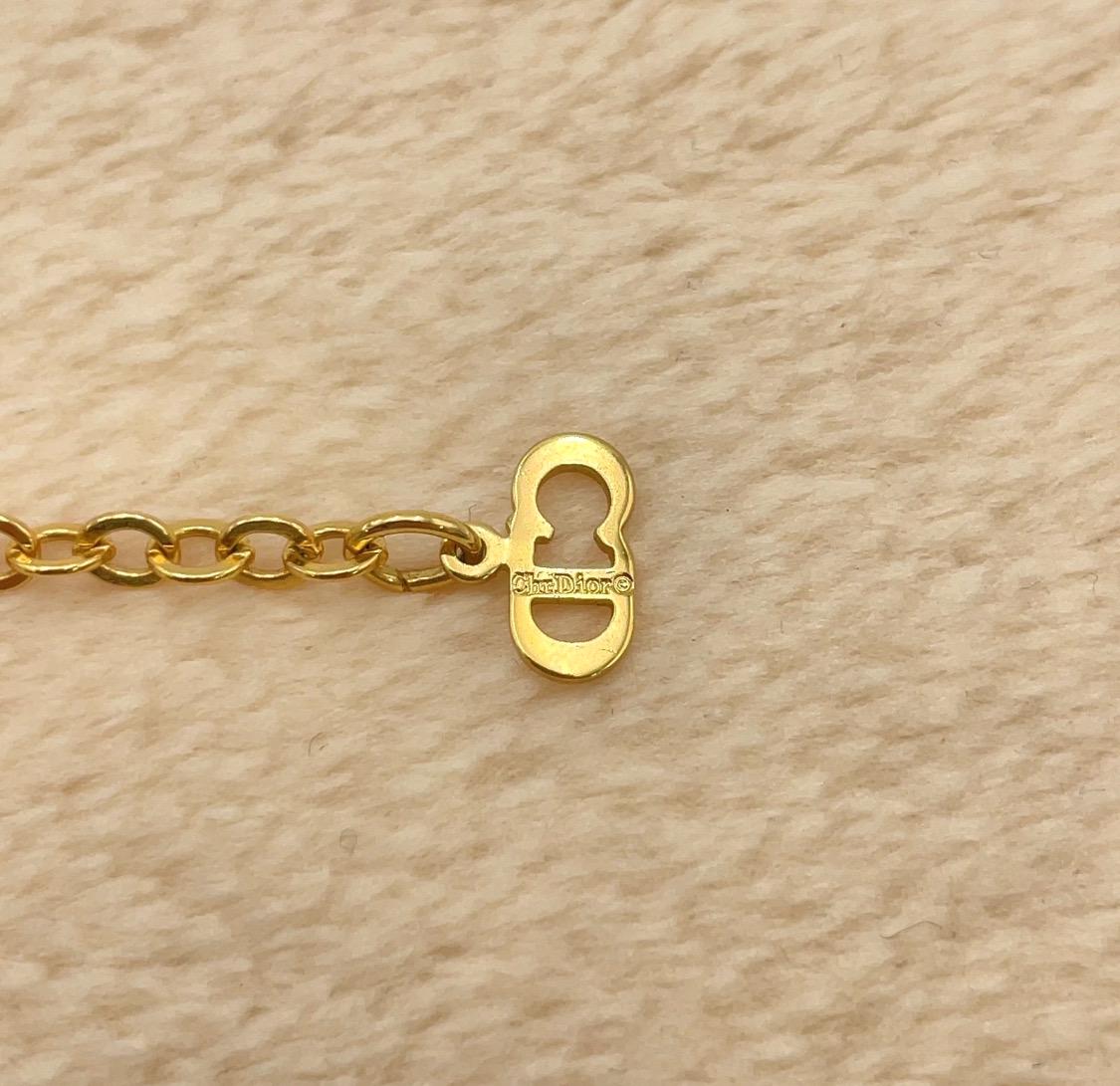 Authentic Vintage Christian Dior Tie Chain