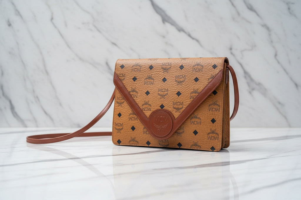 Authentic MCM Portfolio Crossbody Vintage Bag