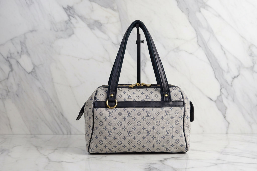 Authentic  LOUIS VUITTON Monogram Mini Josephine  Handbag