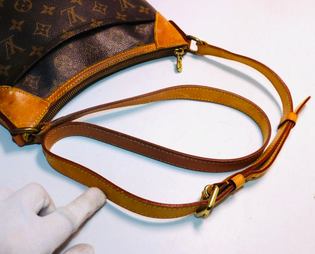 LOUIS VUITTON Monogram Odeon MM Shoulder Bag
