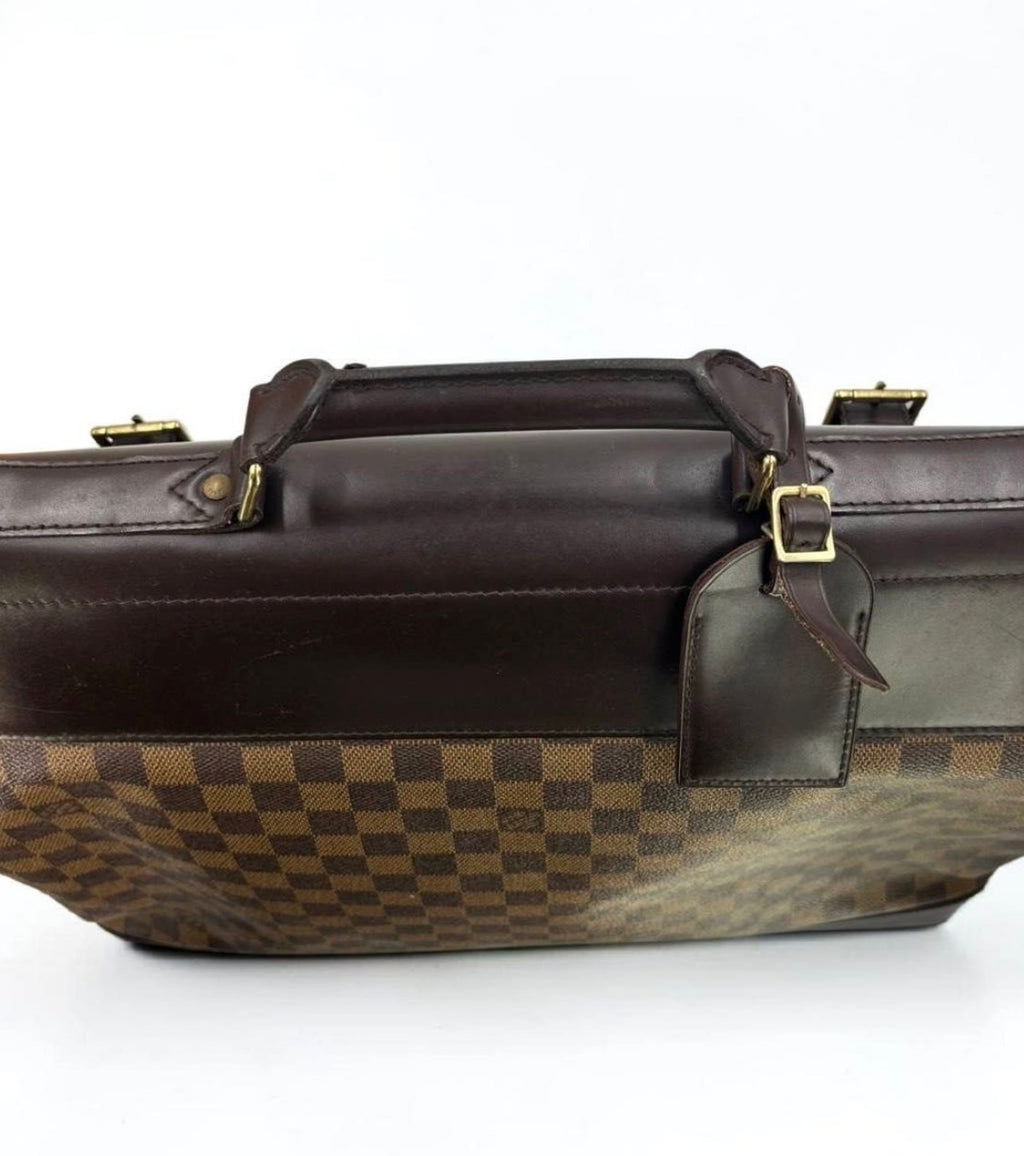 LOUIS VUITTON Damier Ebene West End PM Travel Bag