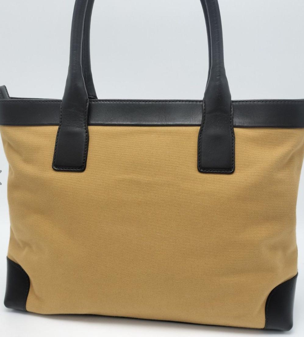 Authentic GUCCI Sherry Line Tote Bag Excellent Condition