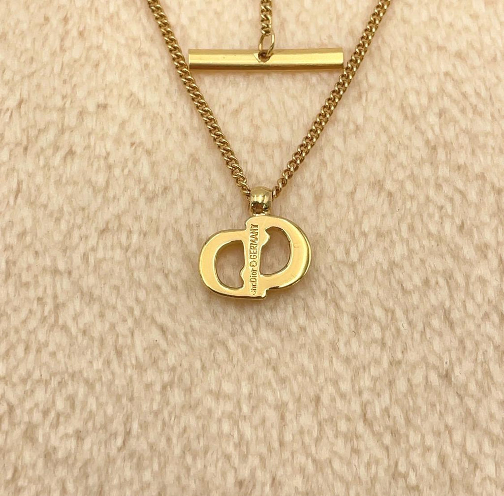 Authentic Vintage Christian Dior Tie Chain