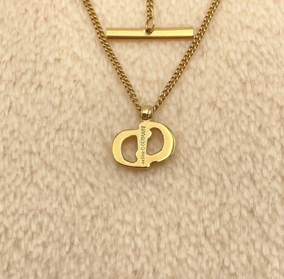 Authentic Vintage Christian Dior Tie Chain