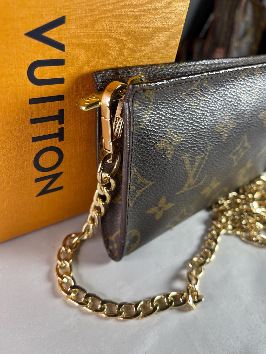 Authentic LOUIS VUITTON Mini Pochette Accessoires Vintage