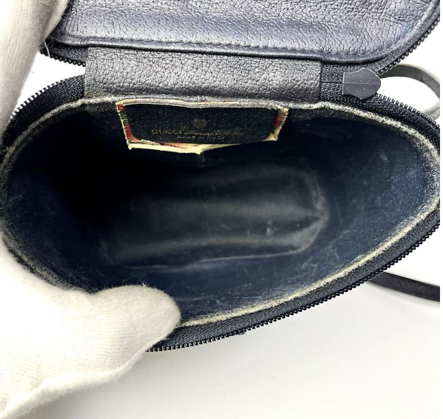 GUCCI GG Ophidia Tamburello Bucket Shoulder Bag Vintage