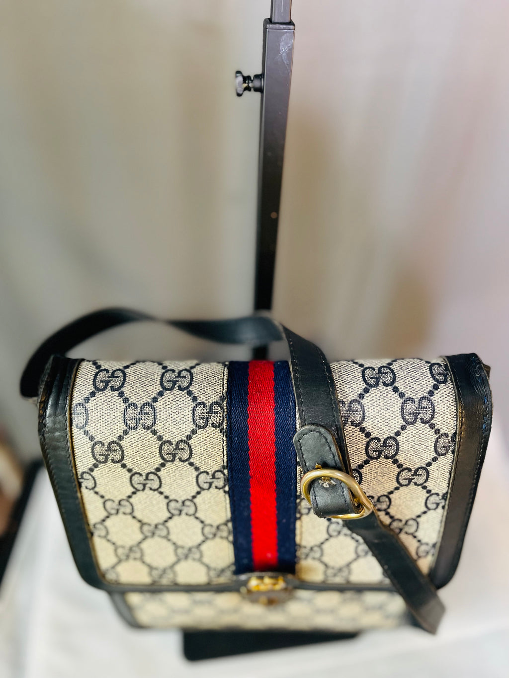 Gucci Ophidia Sherry Line Supreme e Shoulder Bag Vintage