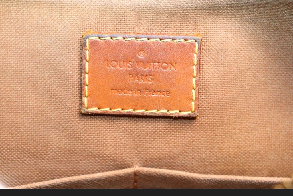 LOUIS VUITTON Monogram Odeon MM Shoulder Bag