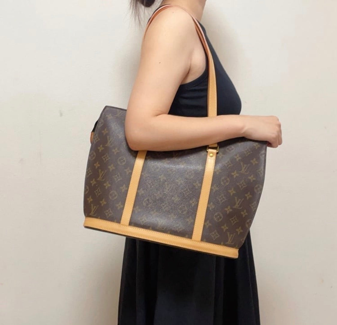 Louis Vuitton Babylone Monogram Tote Shoulder Bag