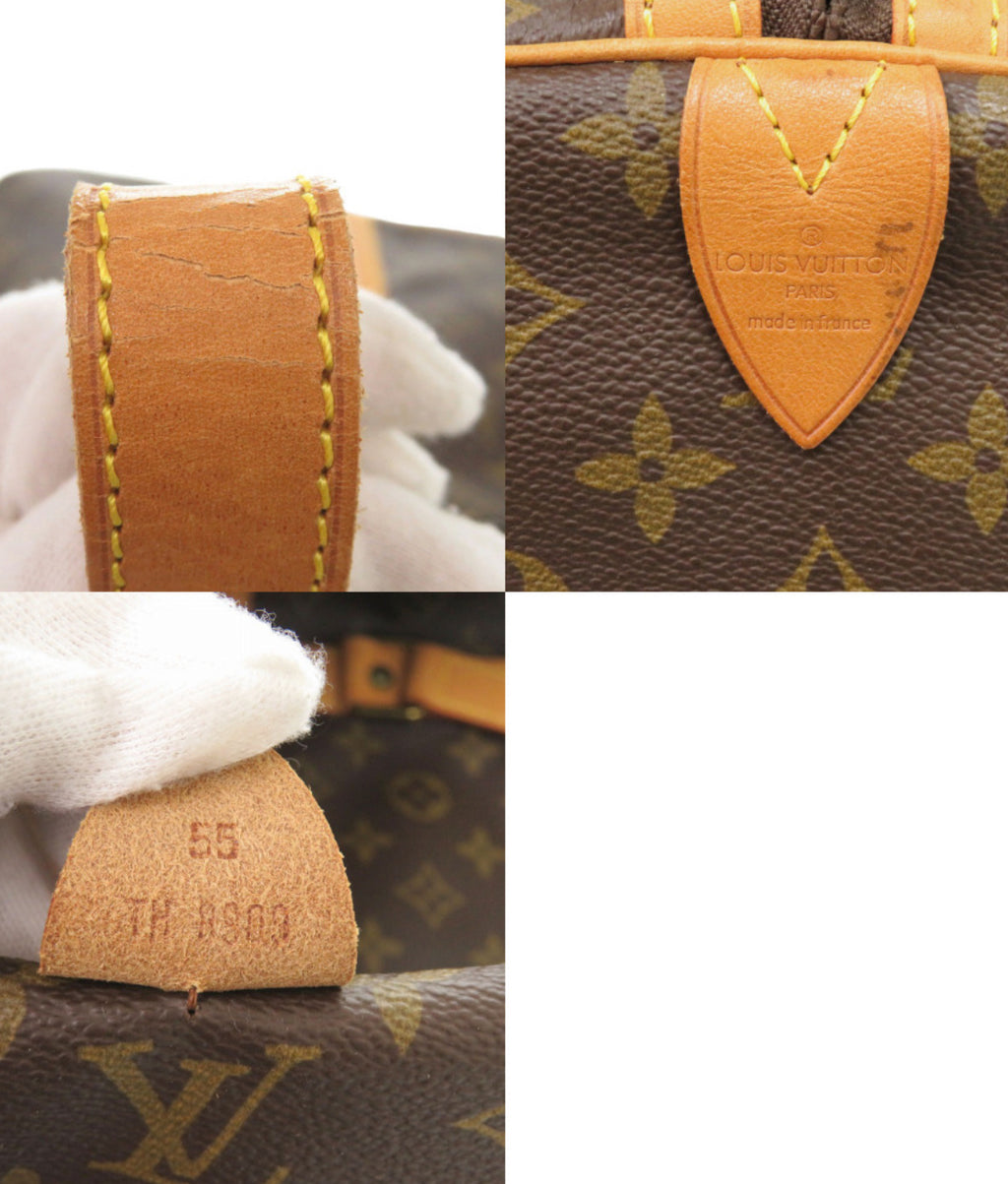 LOUIS VUITTON
Keepall 55 Monogram Canvas Travel Bag Brown